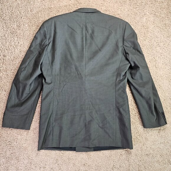 Vintage Brandini for Foley's Blazer Mens 44R Double Breasted Wool Sport Coat - Picture 2 of 12